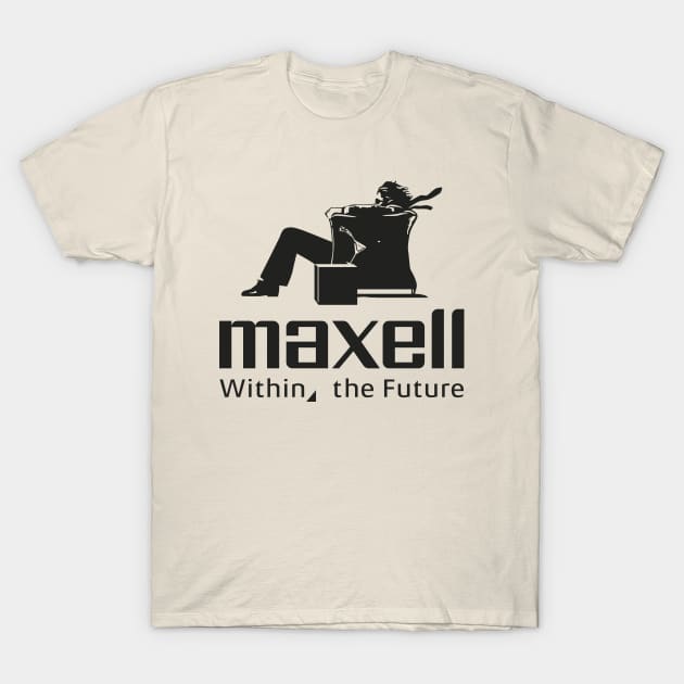 MAXELL WITHIN THE FUTURE BLACK T-Shirt by regencyan